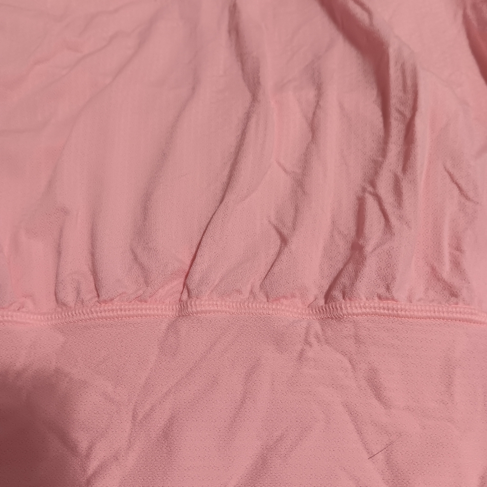 Lululemon Pink Striped Sports Bra Wirh Tank Size 6 - Picture 2 of 7